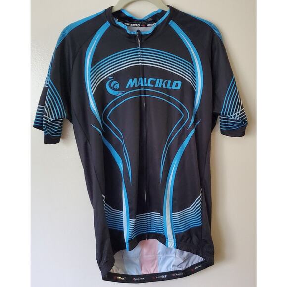 21 Grams Cycling Jersey 3XL Malciklo Black & Blue NWT NEW - Picture 1 of 11